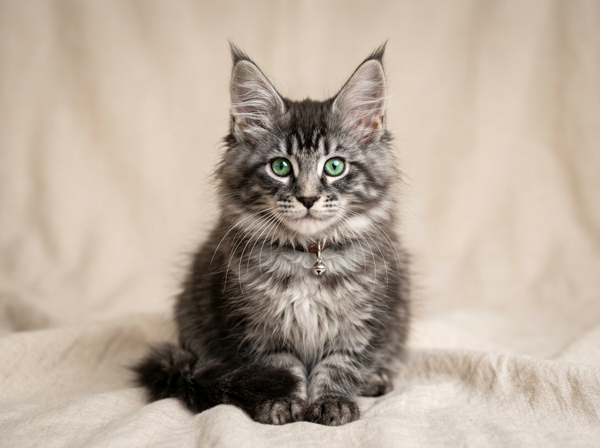 Miztli Valkyrie - Maine Coon Silver